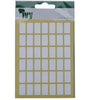 Pack of 294 White 9x16mm Rectangular Labels
