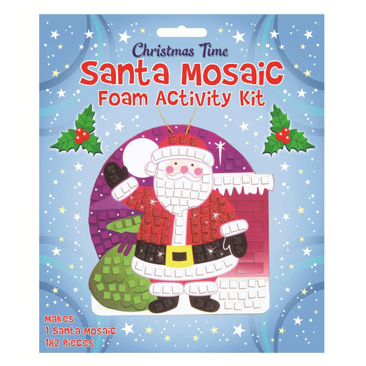 Santa Mosaic Foam Activity Kit