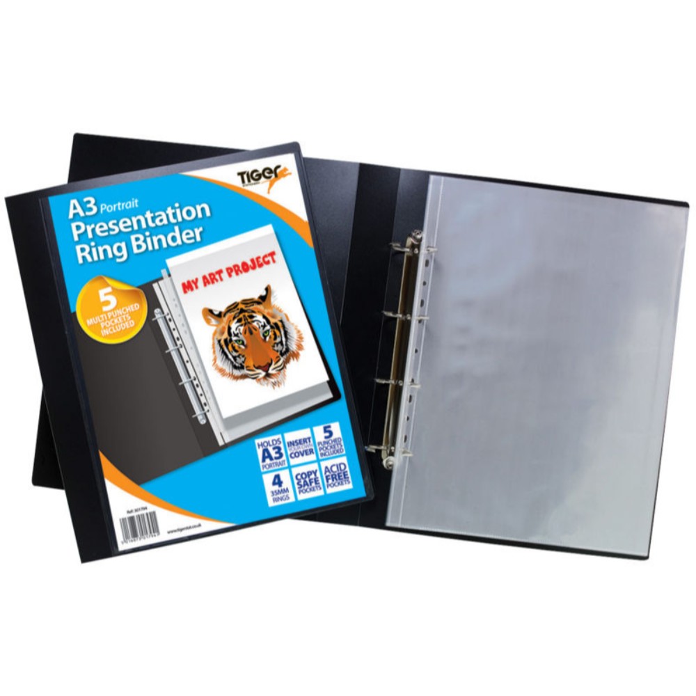 A3 Portrait Presentation Ringbinder