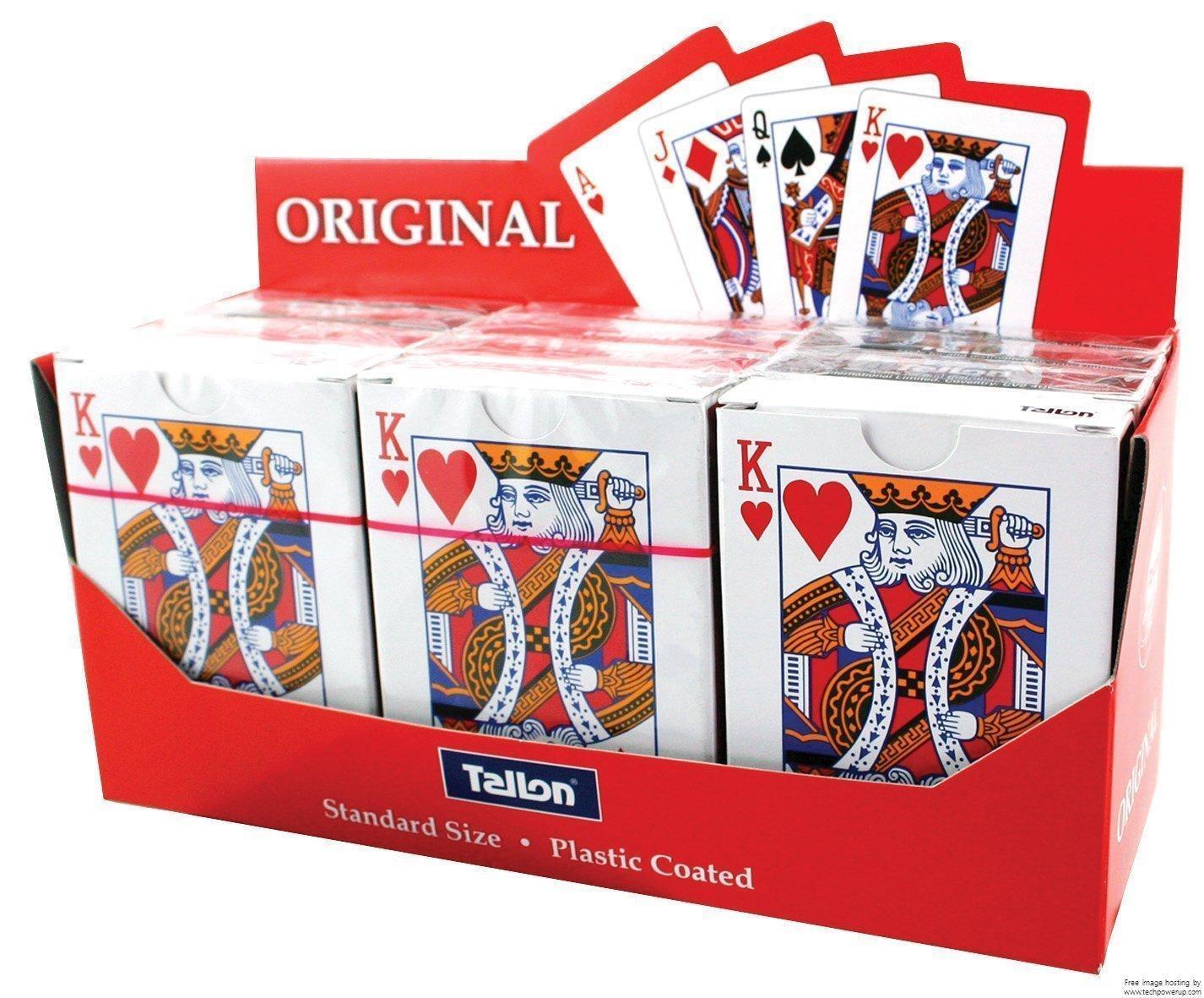 Plastic coated Playing Cards with Security Seal