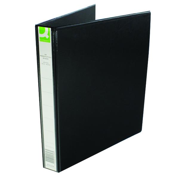 A4 Black Presentation 25mm 4D Ring Binder