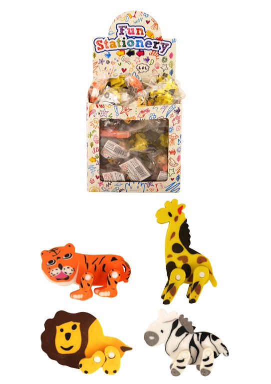 Jungle Animal Shape Eraser