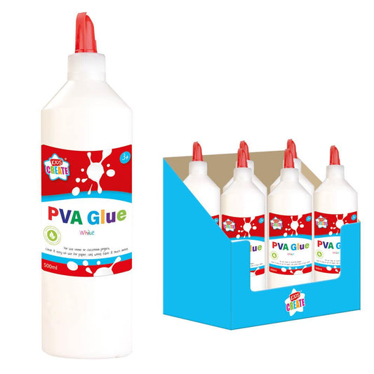 500ml White Kraft PVA Glue