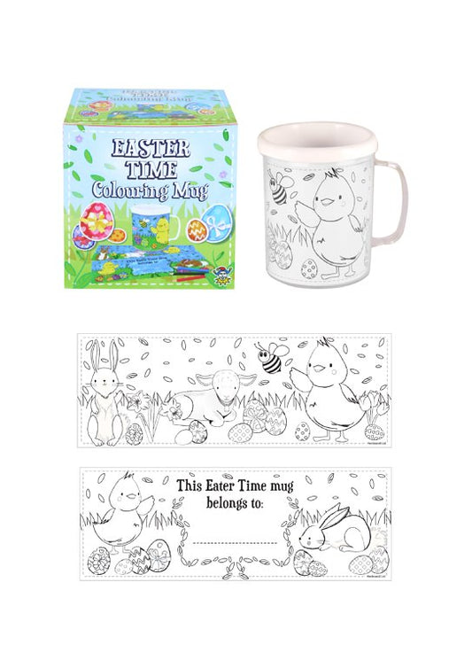 Colour Your Own Easter Mug