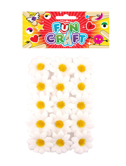 Pack of 12 Craft Kit Flowers 4.5cm