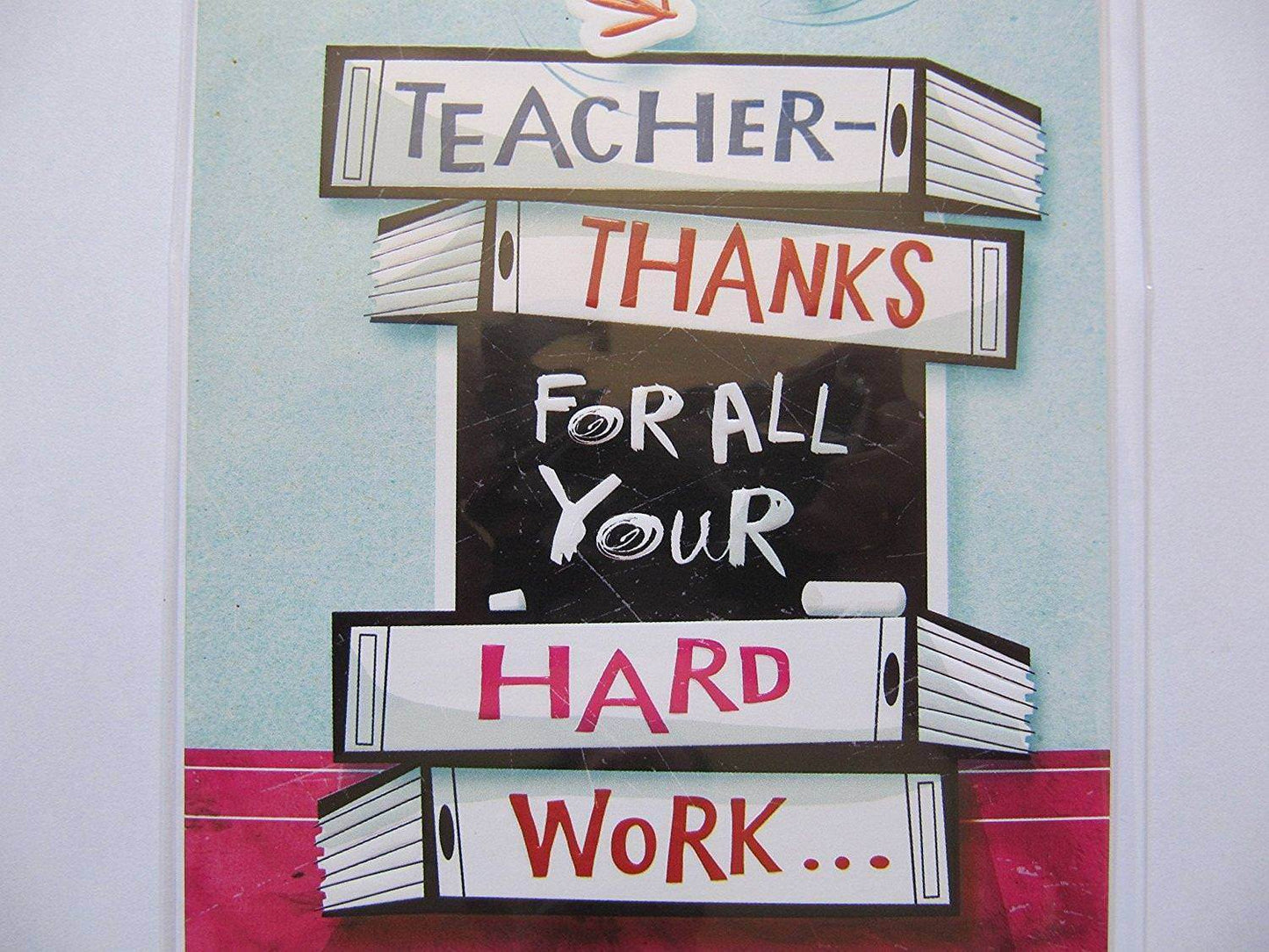 Thank You Teacher Card