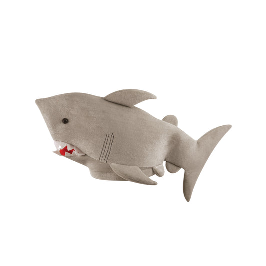 Fancy Dress Grey Shark Foam Adult Hat 30 X 50cm