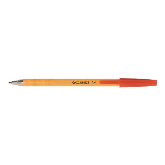 Ballpoint Pen Fine Red (Pack of 20)