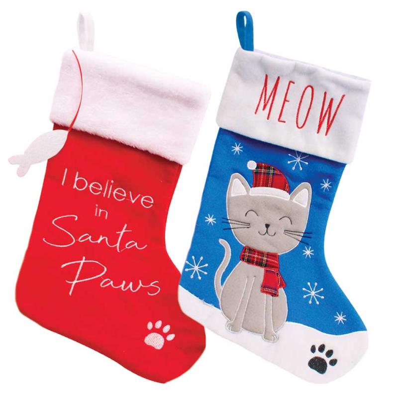 Cat Christmas Stocking