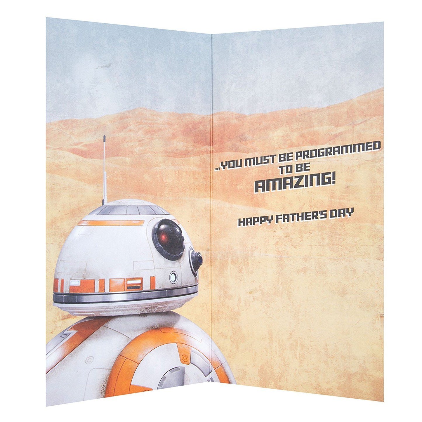 Hallmark Dad Star Wars Father's Day Card 'Roll With Anything' Medium