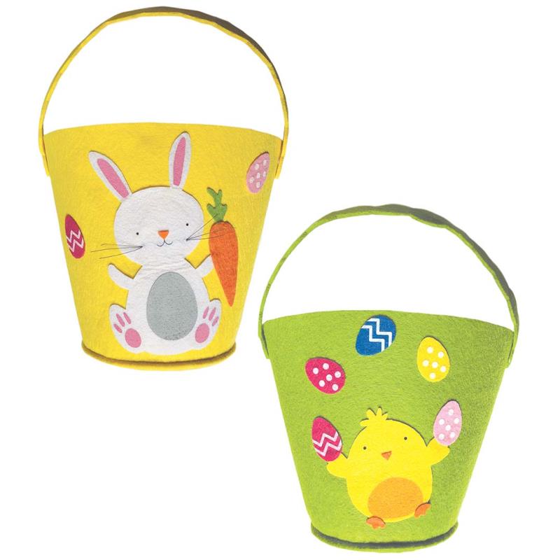 Easter Large Felt Bucket