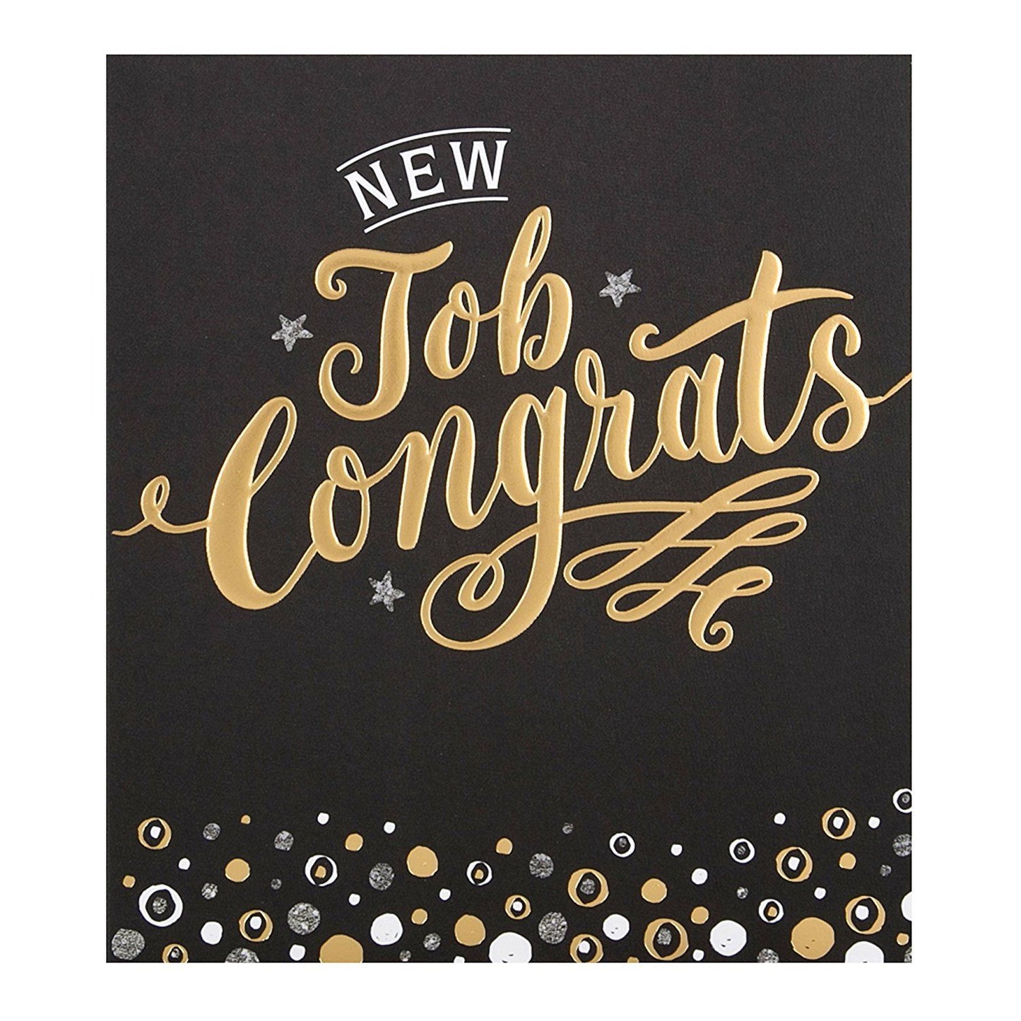 New Job Card "Congrats"