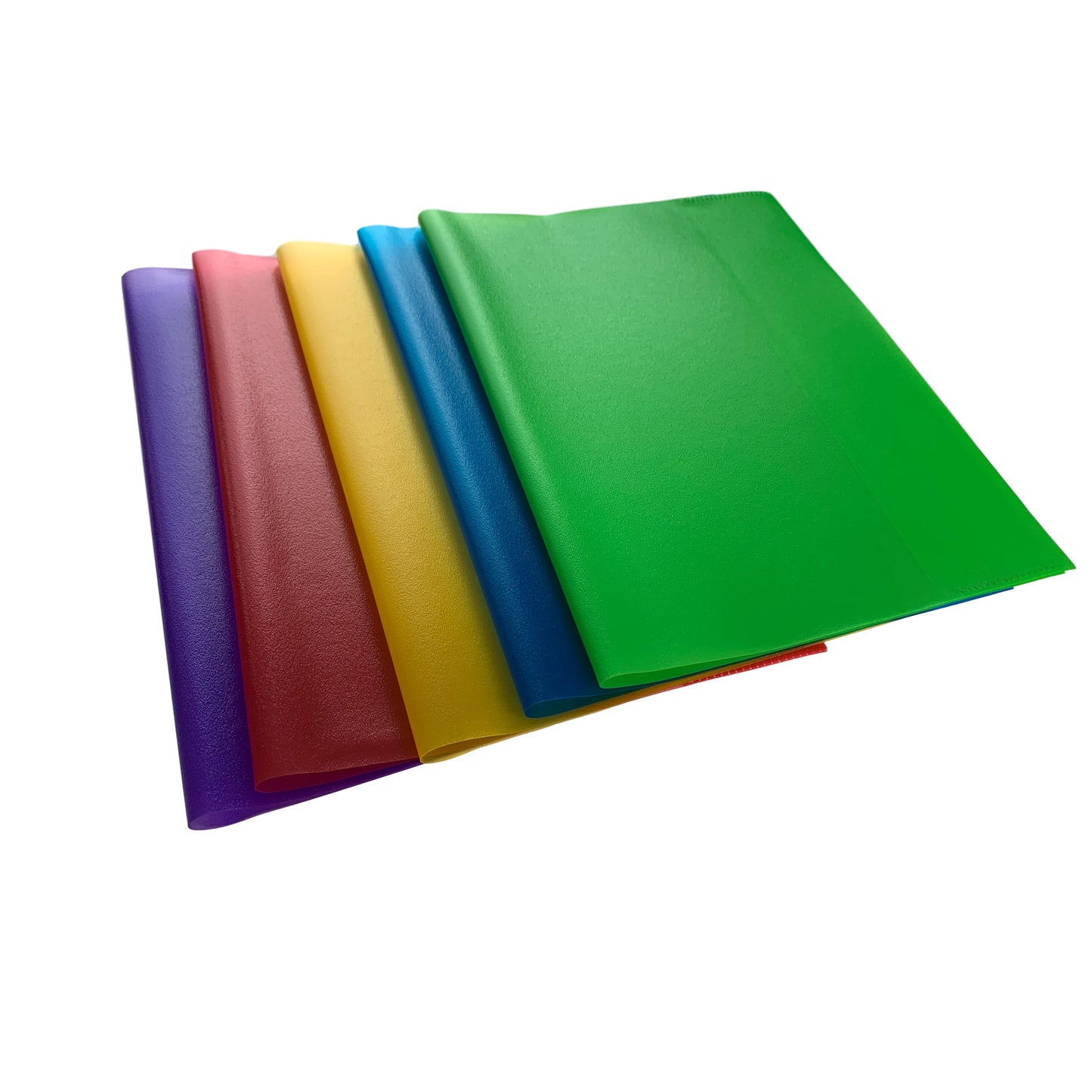 Pack of 10 9x7" Frosted Green Exercise Book Covers