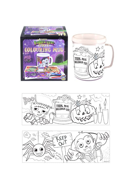 Halloween Colouring Mug