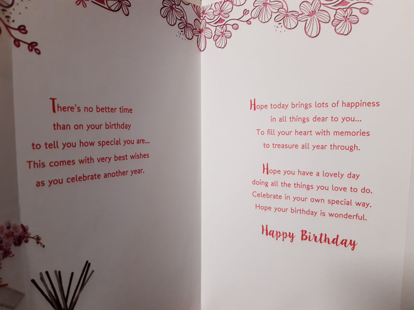 To a Special Sister Celebrity Style Birthday Card