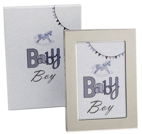 Laura Darrington Typography Coll S/P Frame Baby Boy 4"x6"