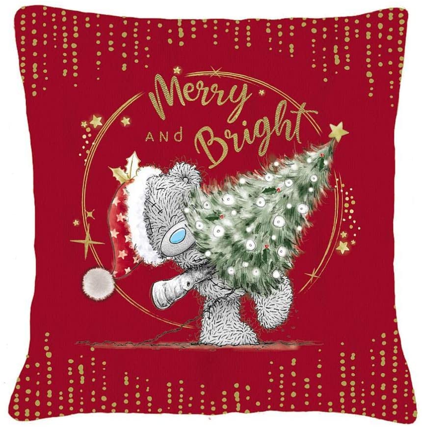 Me to You Tatty Teddy Merry & Bright Christmas Cushion