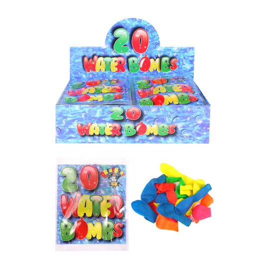 Box of 960 Water Bombs Balloons Assorted Neon Colours