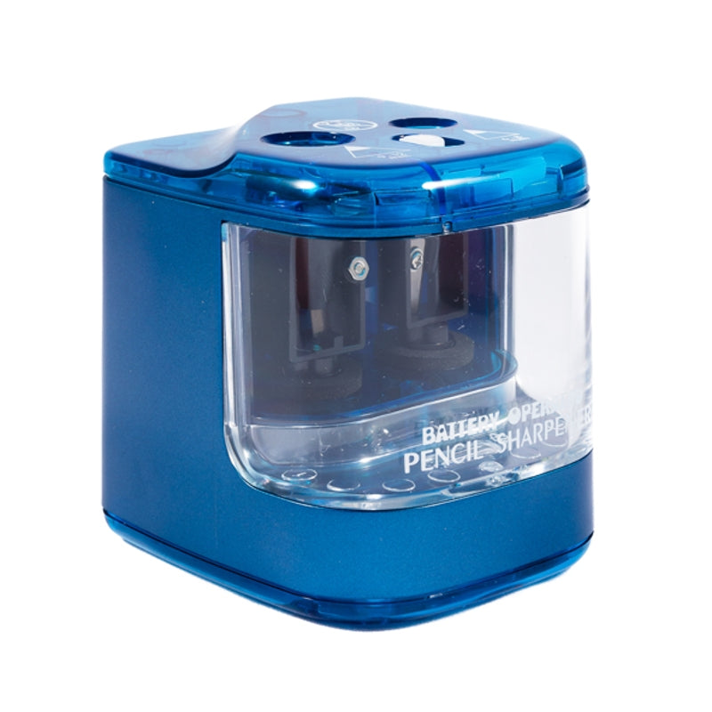 Double Hole Battery Powered Pencil Sharpener