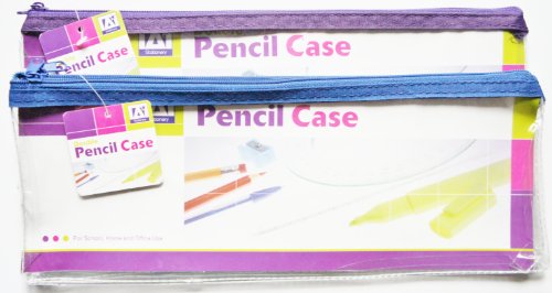 Double Pocket Stationery Pencil Case 