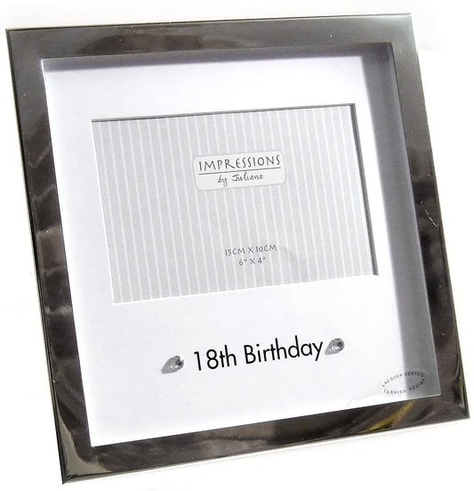 18th Birthday Photo Frame 15 x 10cm (6"x4")