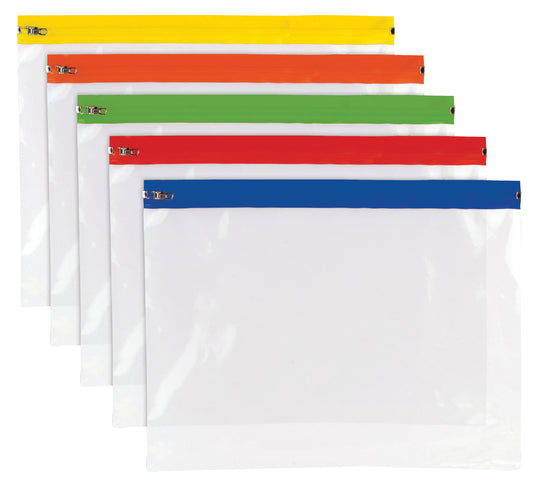 Single A4+ Polythene Zippy Bag