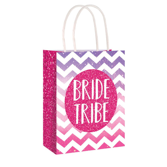 Pack of 12 Bag Hen Party Bride Tribe With handles 22x18x8cm