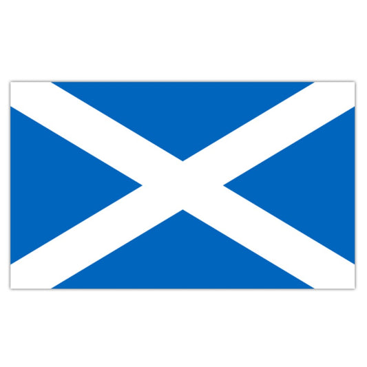 Scotland St Andrew Cross Flag 5ft X 3ft