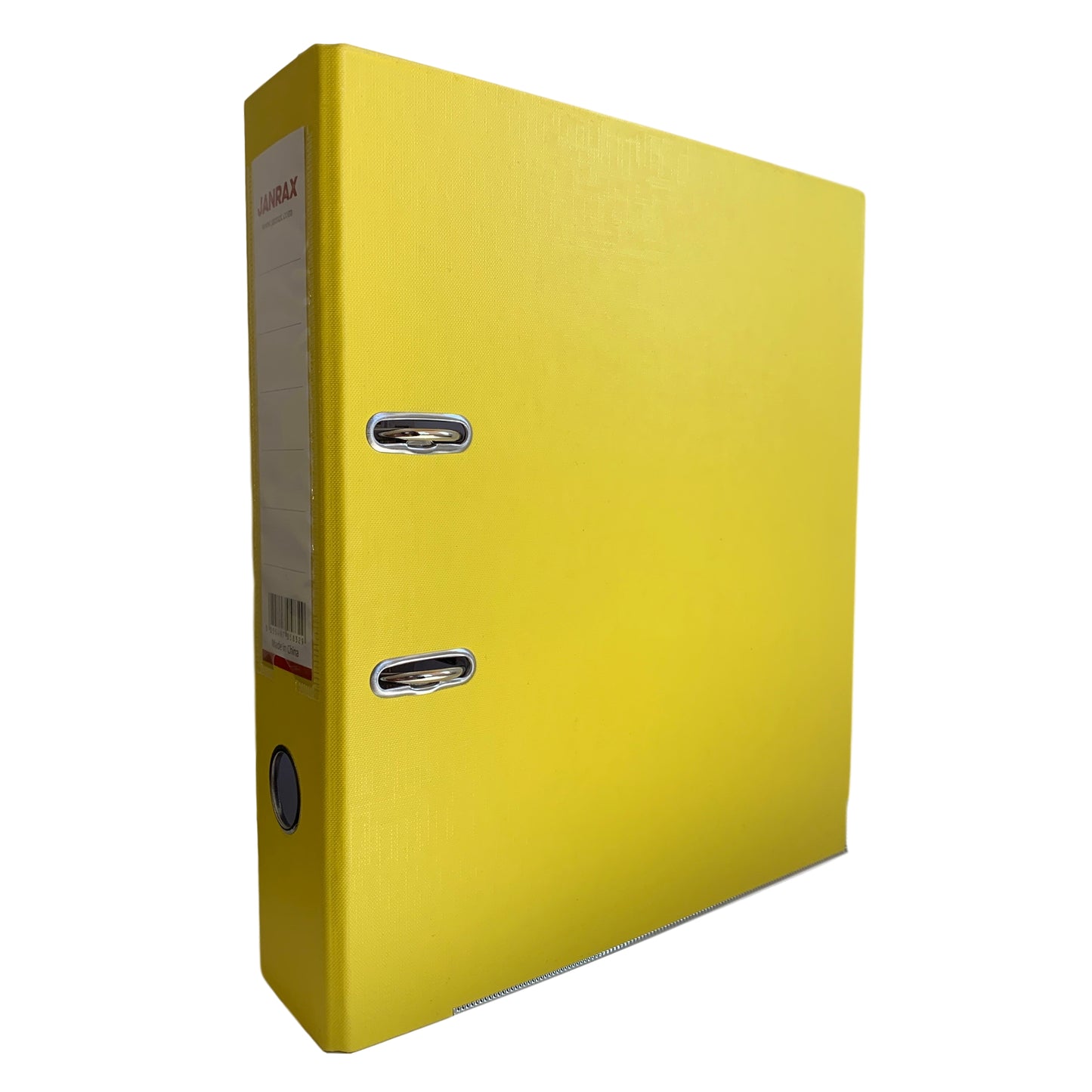 A4 Yellow Paperbacked Lever Arch File by Janrax