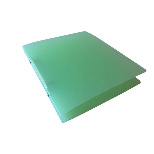 A5 Slim Green Translucent Ringbinder