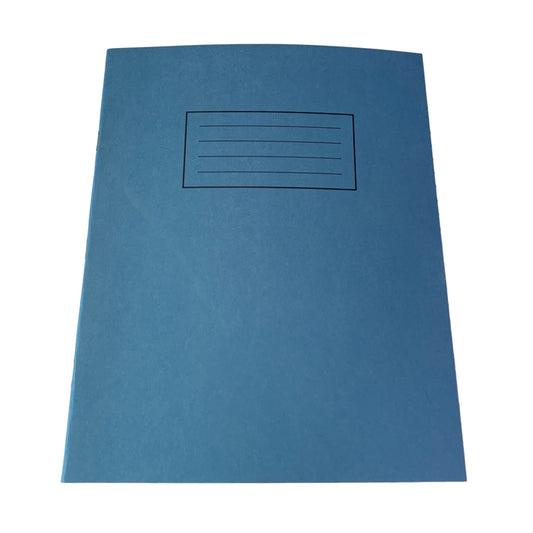 Pack of 50 Janrax 9x7" Blue 80 Pages Feint and Ruled Exercise Books