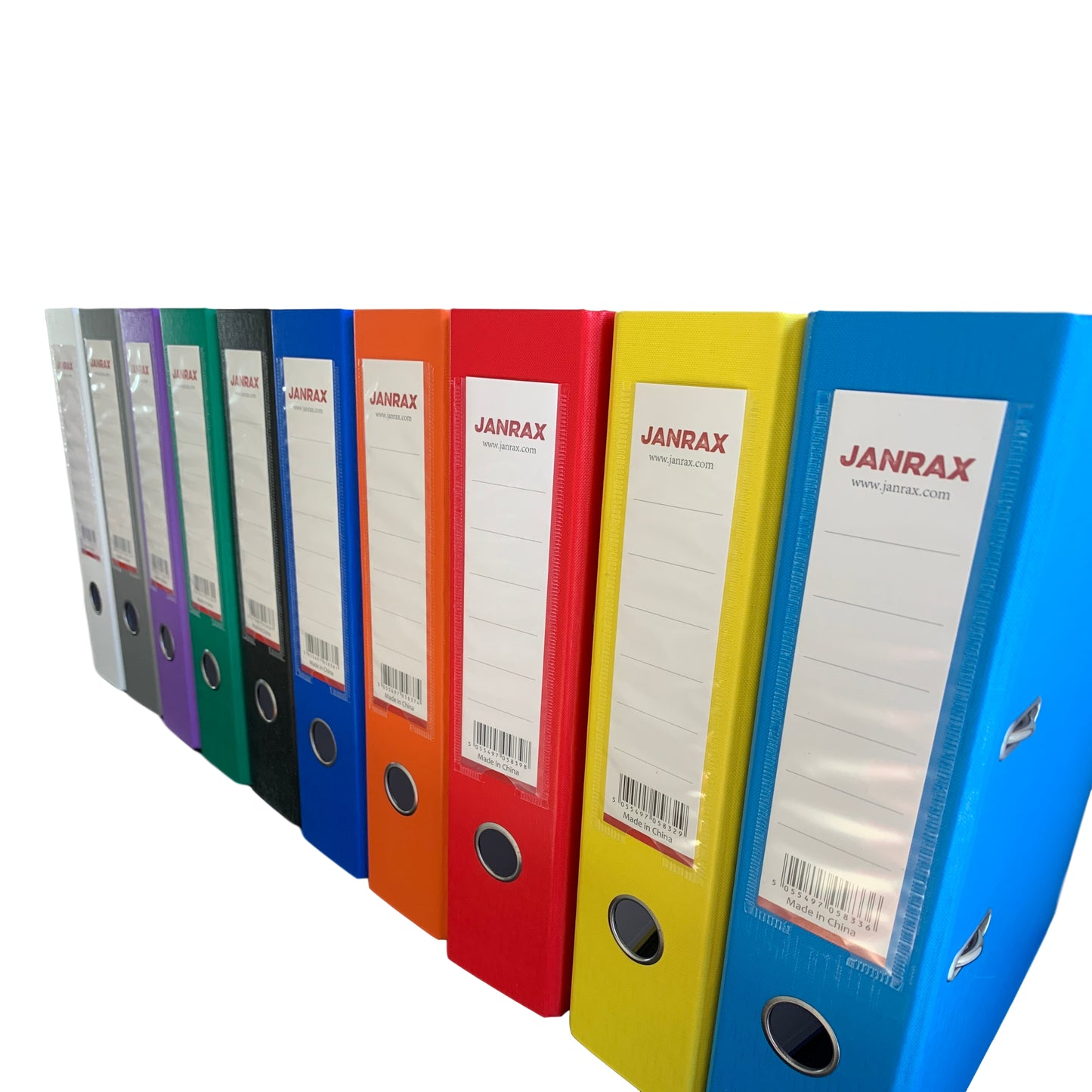 A4 Orange Paperbacked Lever Arch File by Janrax