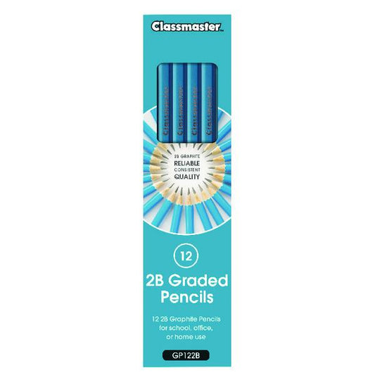 Classmaster 2B Pencil (Pack of 12) GP122B