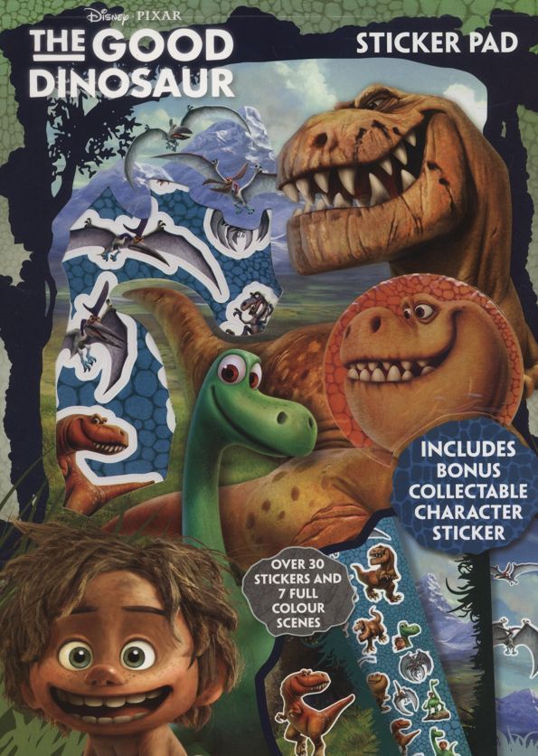 The Good Dinosaur Sticker Pad with Bonus Collectable Stickers