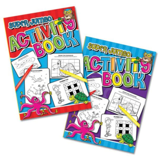 Super Jumbo Activity Book