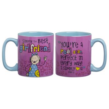 Simply The Best Girlfriend Mug