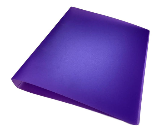 A5 Slim Purple Translucent Ringbinder