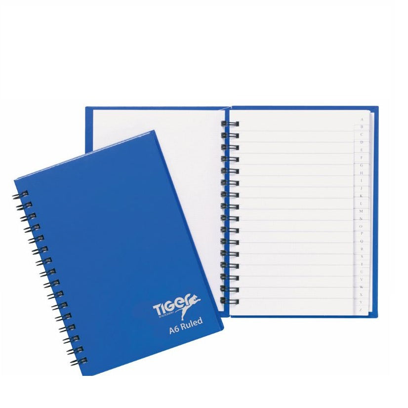 Tiger Twinwire Index A6 72 Sheet Feint NoteBook