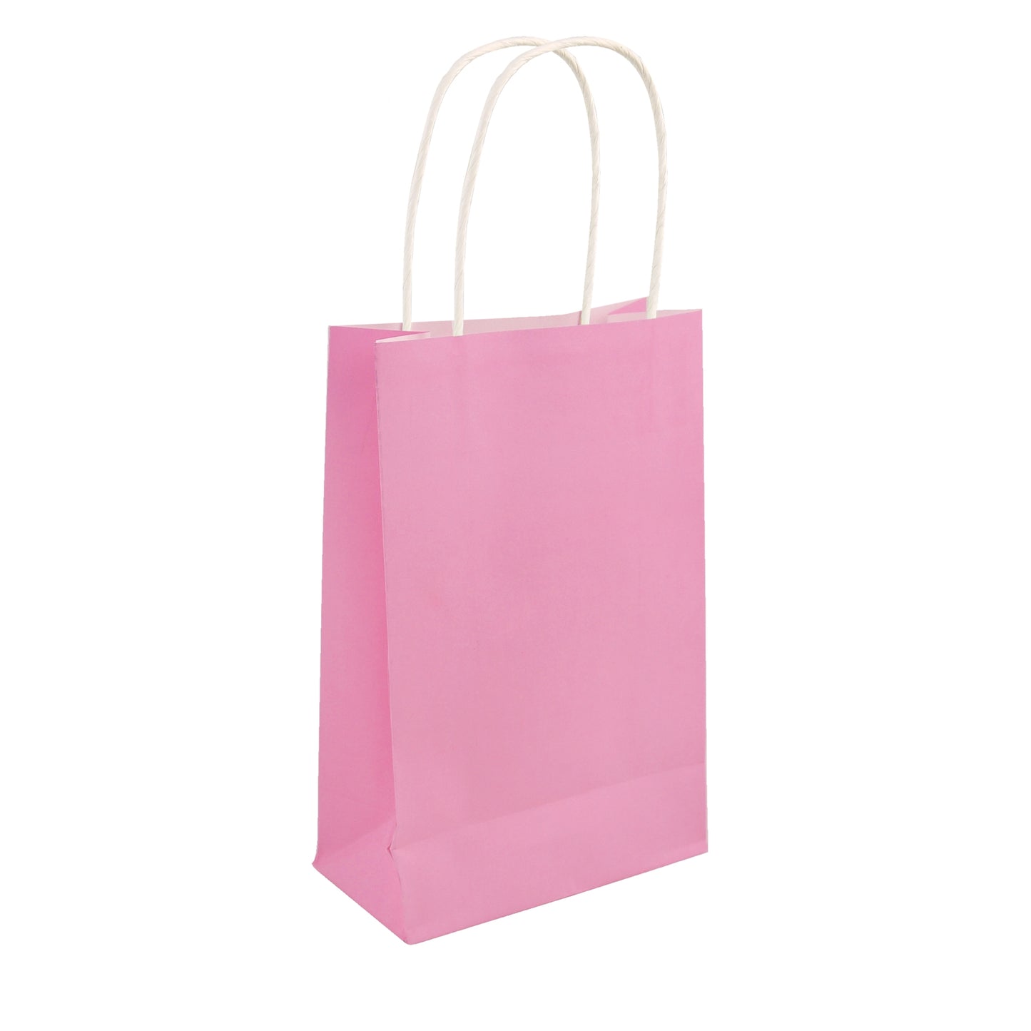 Pack of 24 Baby Pink Party Bags with Handles