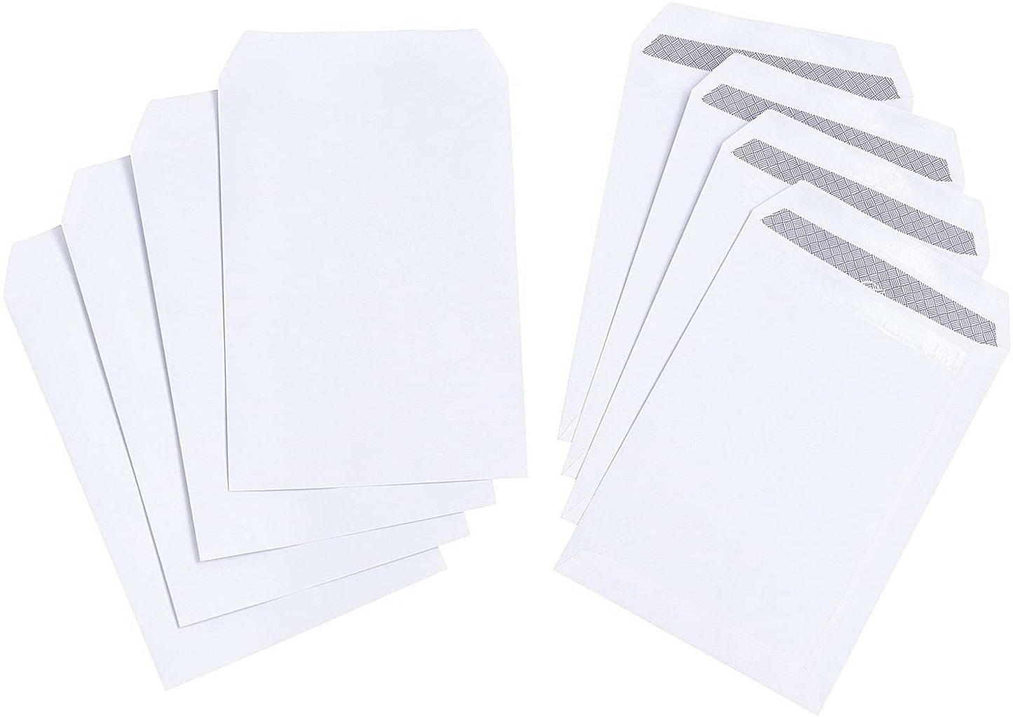 Pack of 500 C5 100gsm Pocket Self Seal White Envelopes