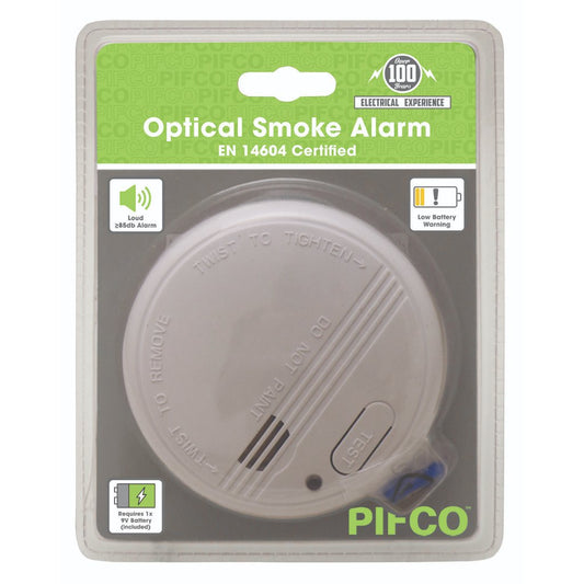 Certified Optical Smoke Alarm by Pifco