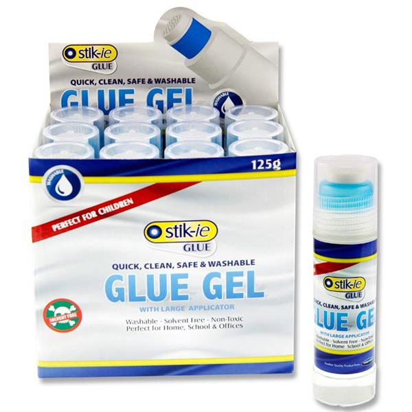 125g Clear Liquid Glue Gel by Stik-ie