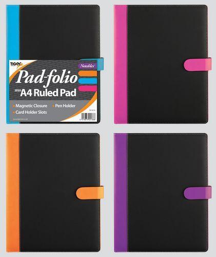 A4 Soft Feel Notable Pad-Folio