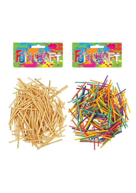 Packs of Craft Kit Match Sticks 200pcs