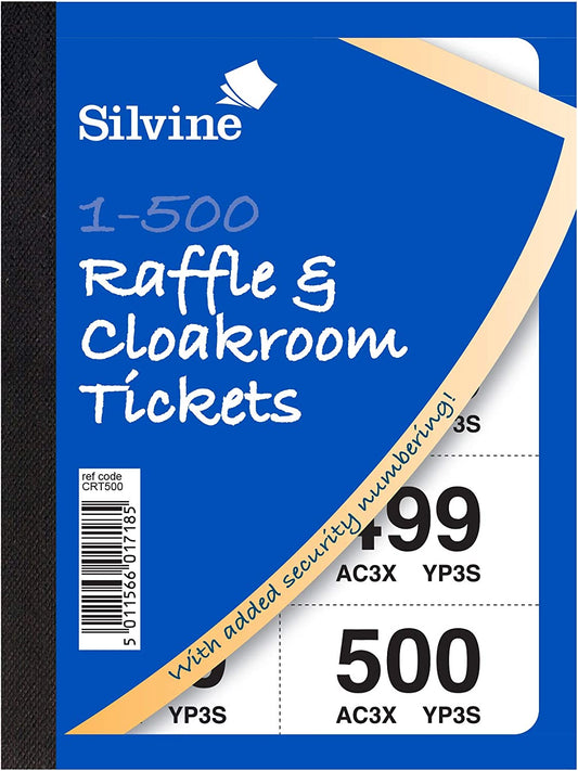 1-500 Raffle And Cloakroom Tickets