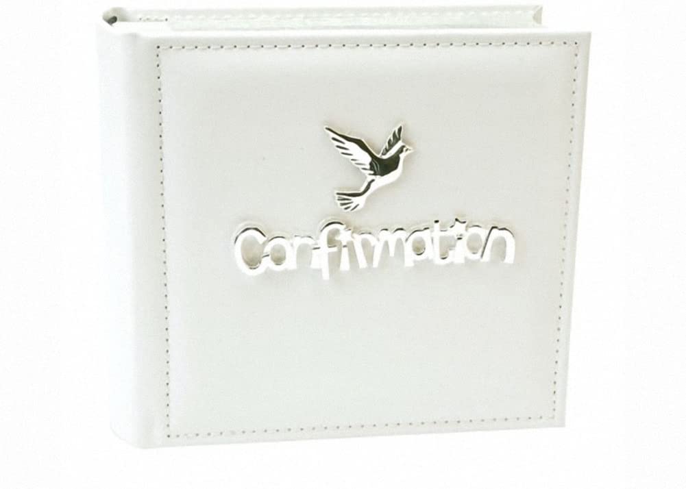 Celebrations PU Photo Album Confirmation Dove Icon