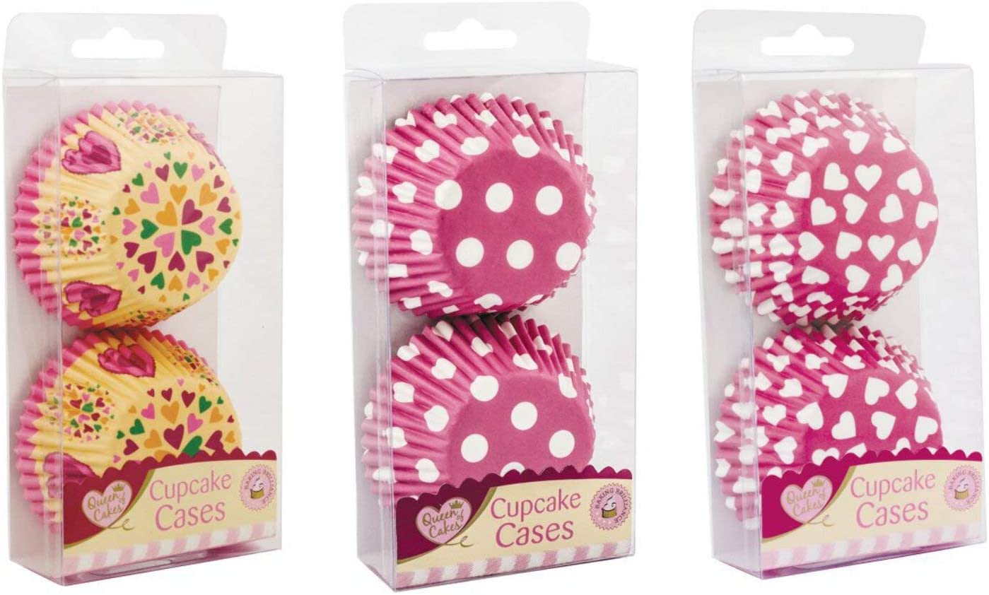 60 Pack Cupcake Case - Assorted Design