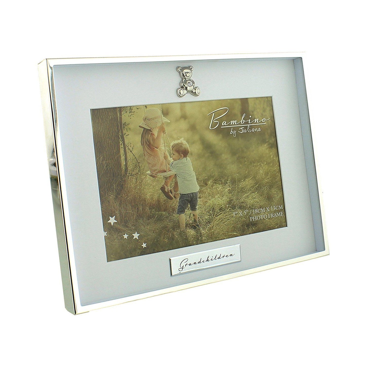 Grandchildren Silverplated Bambino Photo Frame