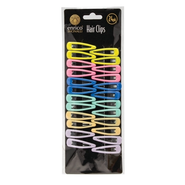 Pack of 24 Multicoloured Enrico Shonalli Hair Clips