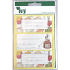 Pack of 12 Chutney 34x75mm Printed Labels